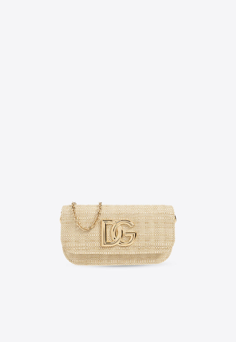 3.5 Raffia Crossbody Bag