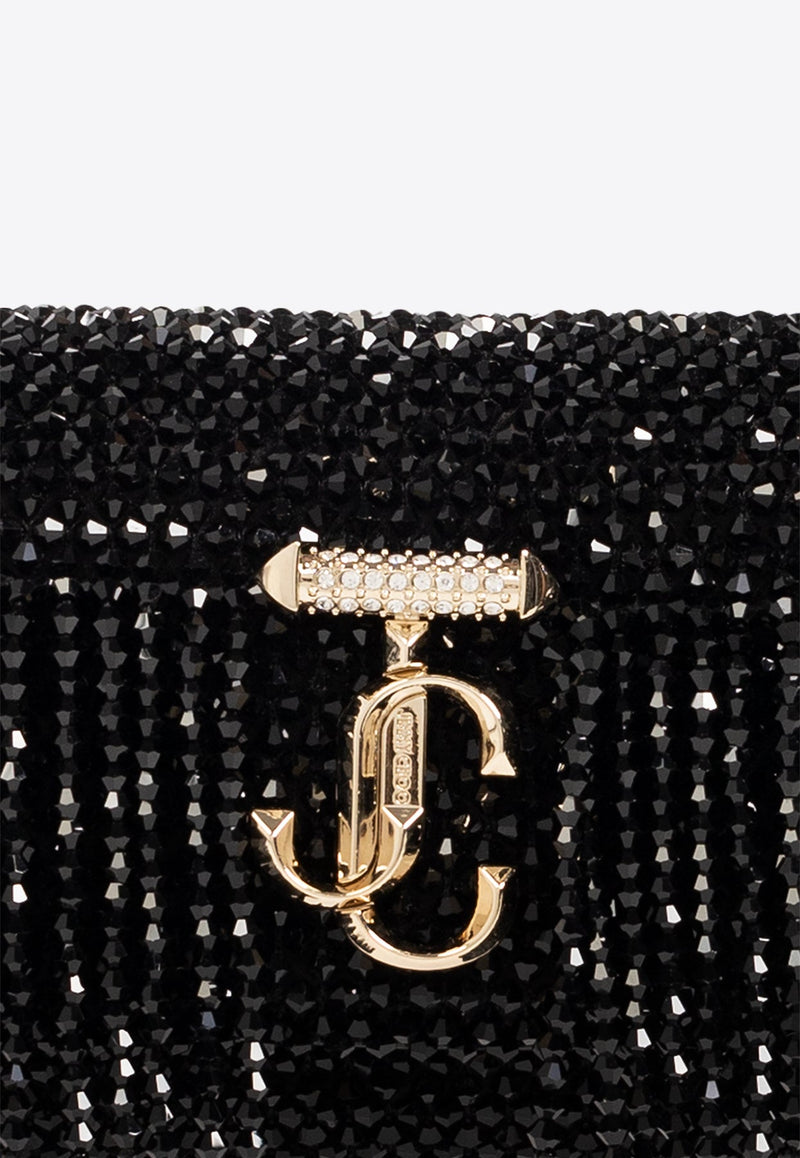 Mini Avenue Rhinestone Embellished Shoulder Bag