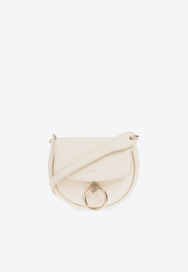 Small Arlene Calf Leather Shoulder Bag