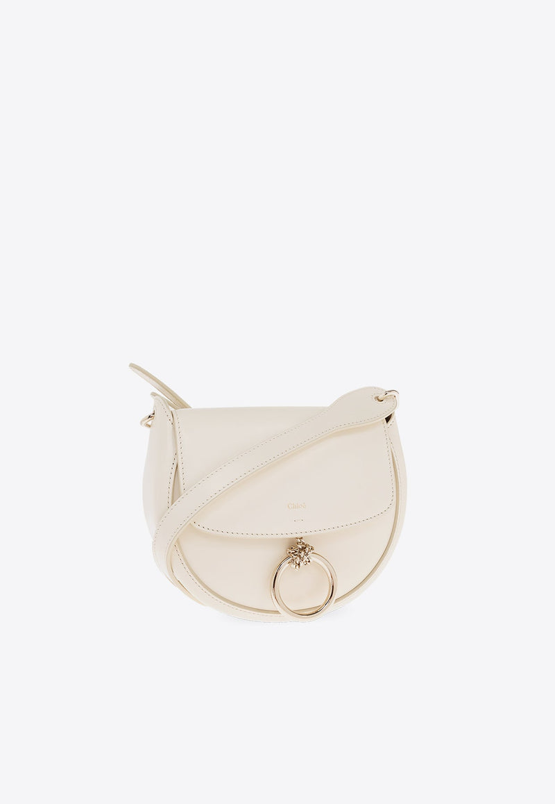 Small Arlene Calf Leather Shoulder Bag