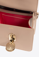 Micro Penelope Shoulder Bag in Calf Leather