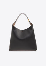 Marcie Hobo Bag in Grained Leather