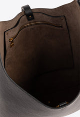 Marcie Hobo Bag in Grained Leather