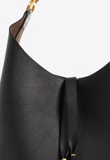 Marcie Hobo Bag in Grained Leather