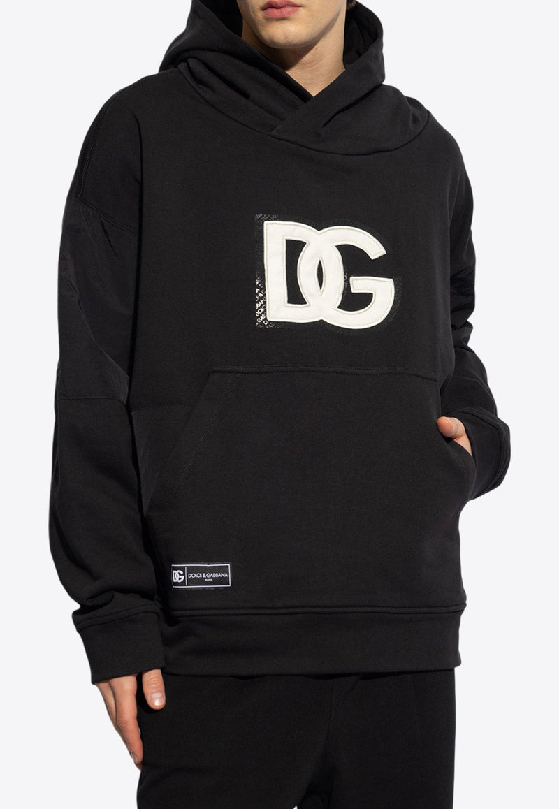 DG Logo Patch Hooded Sweatshirt