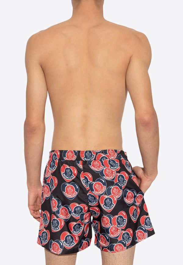 Logo Print Swim Shorts