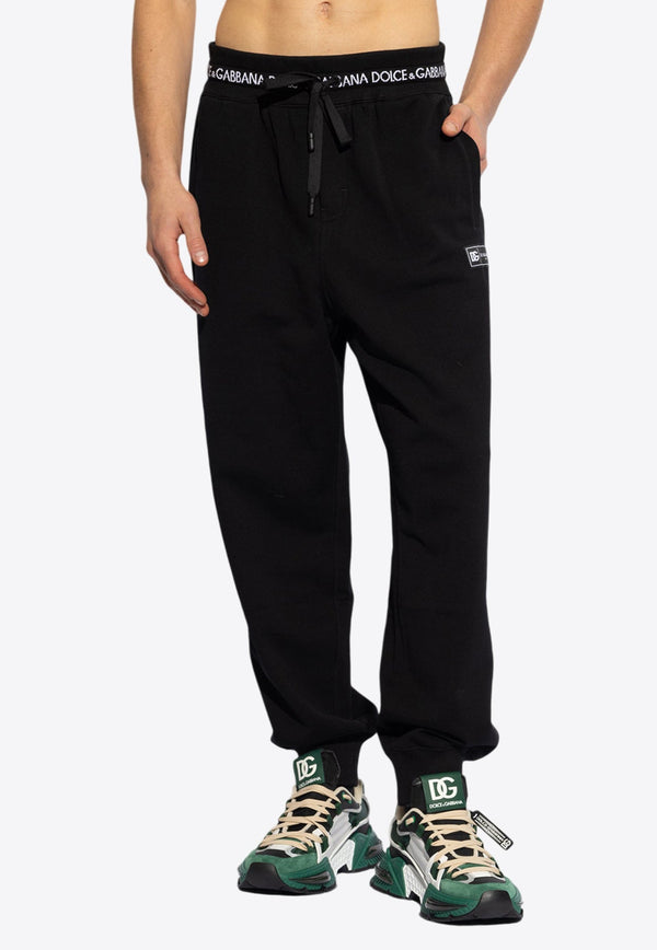 Logo Print Track Pants