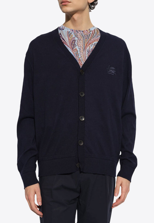 Pegaso Embroidered Cardigan