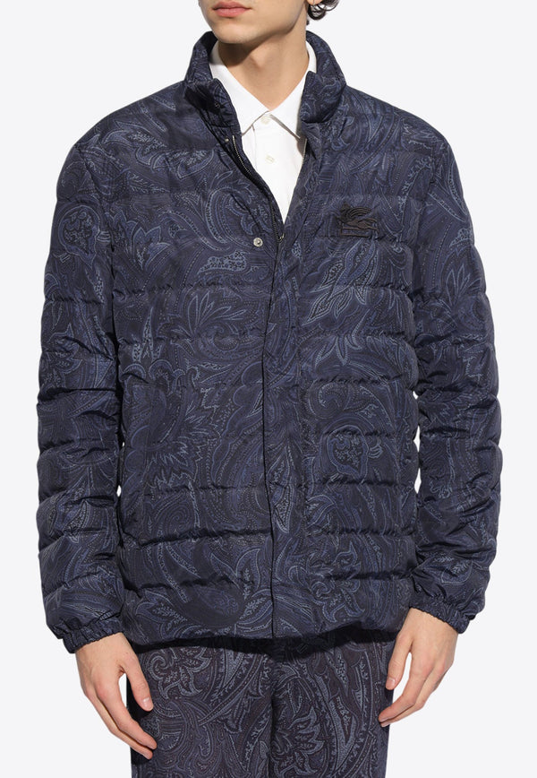 Paisley Print Quilted Jacket