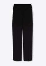 Wide-Leg Wool Pants