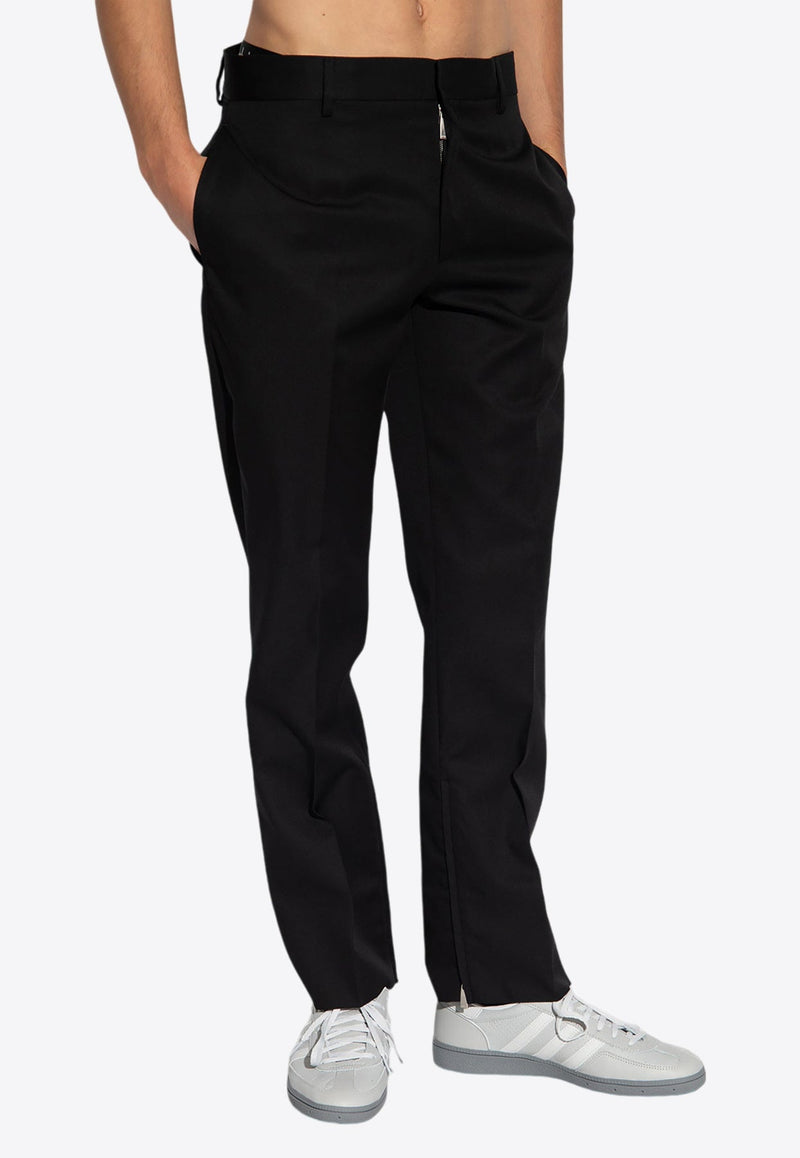 Virgin Wool Tailored Pants