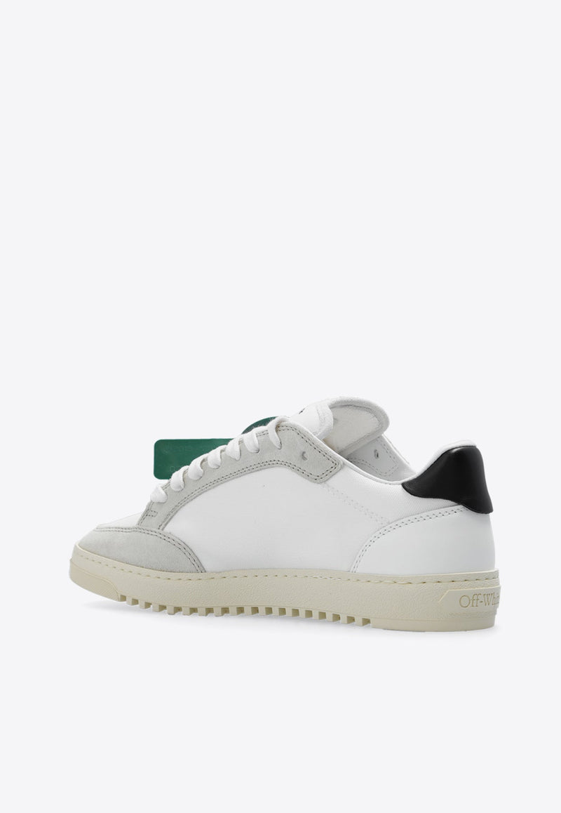 5.0 Low-Top Leather Sneakers