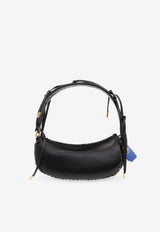 Edge Weaving Leather Shoulder Bag