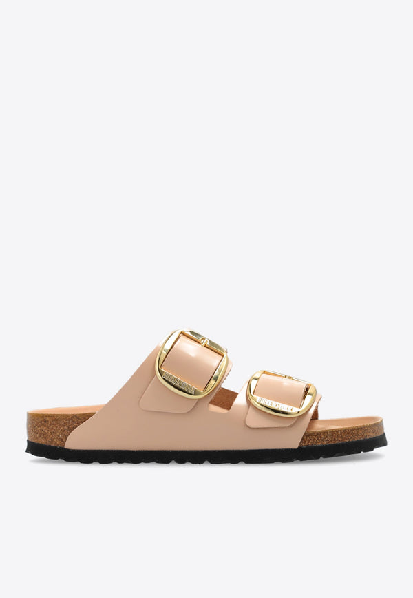 Arizona Big-Buckle Leather Slides