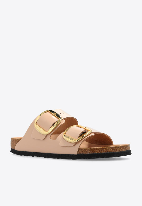 Arizona Big-Buckle Leather Slides