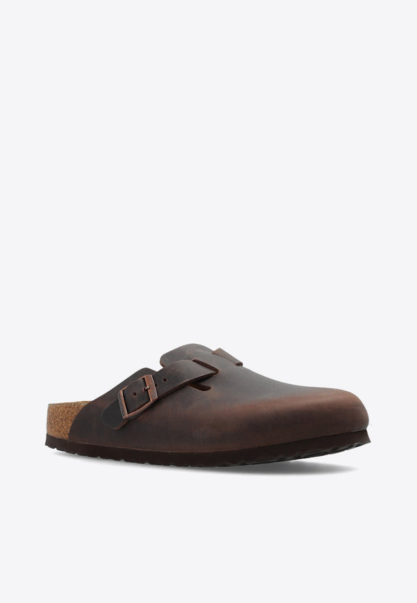 Boston Oiled Leather Mules