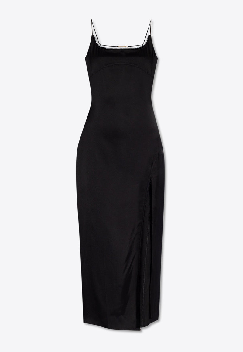 Notte Slip Satin Midi Dress