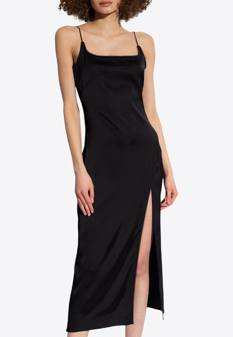 Notte Slip Satin Midi Dress