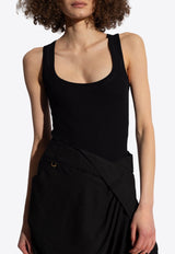 The Grosgrain Sleeveless Bodysuit