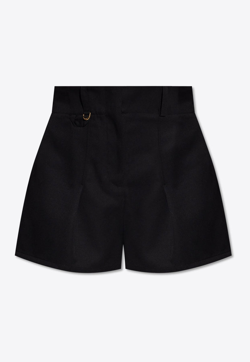 The Bari High-Waist Mini Shorts