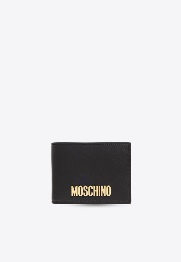 Logo Lettering Bi-Fold Wallet