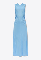 Knot-Ring Sleeveless Maxi Dress