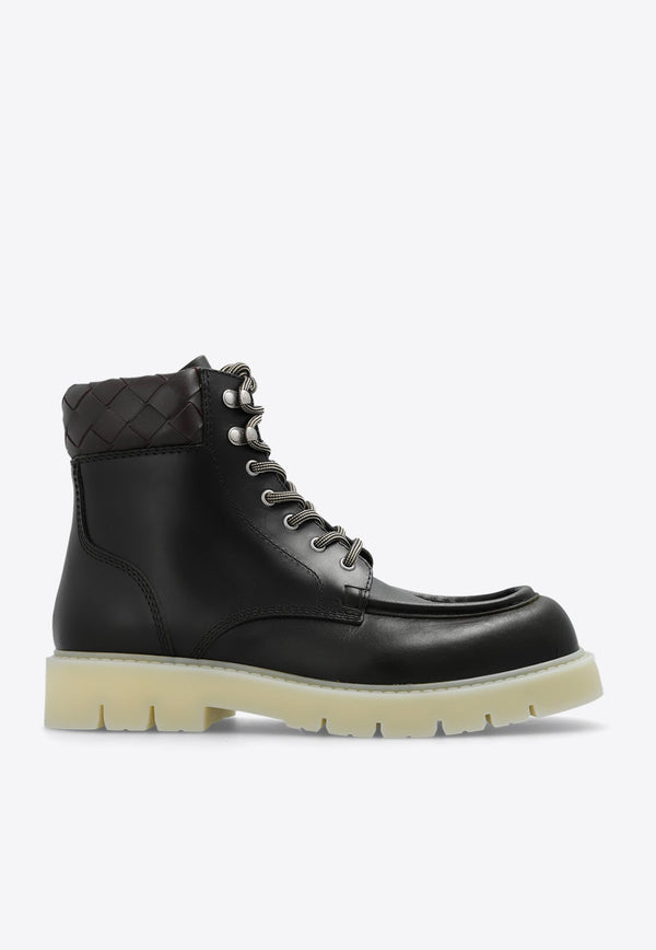 Haddock Lace-Up Leather Boots