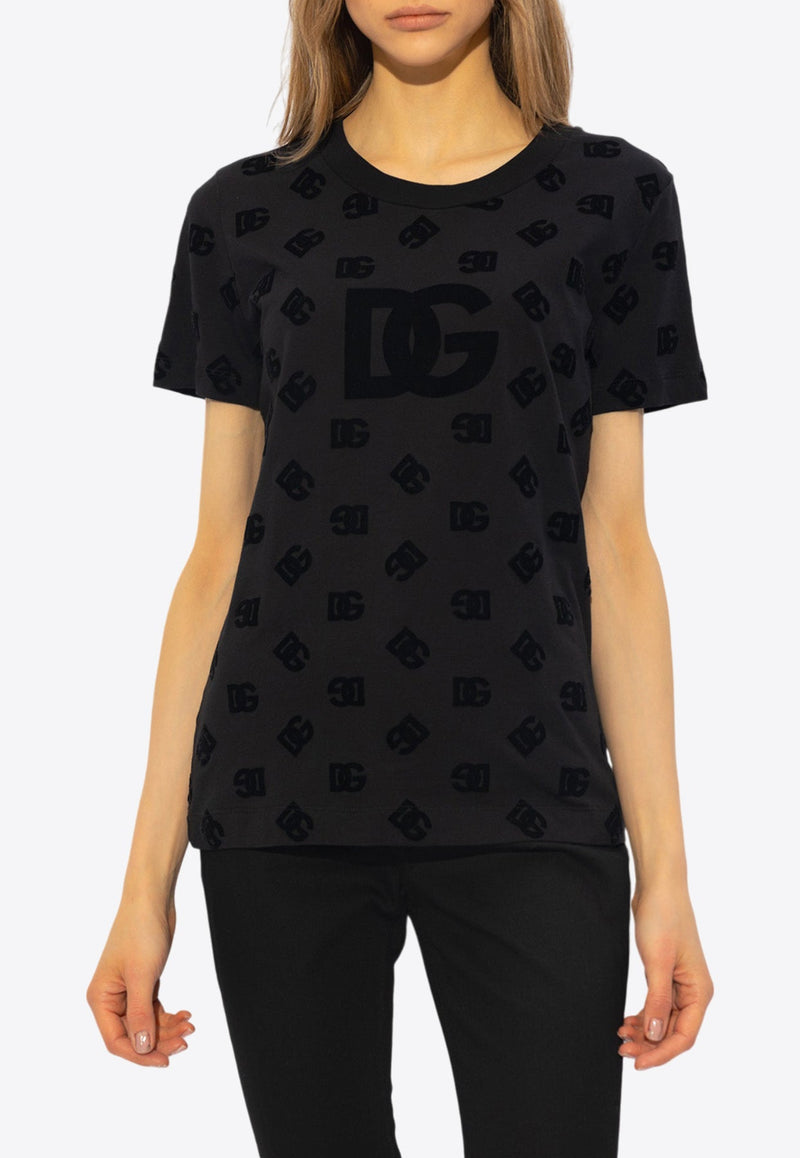 Velvet Monogram T-shirt