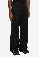 Logo Cargo Pants