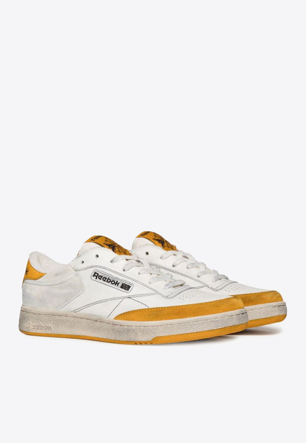 X Reebok Club C Vintage Leather Sneakers