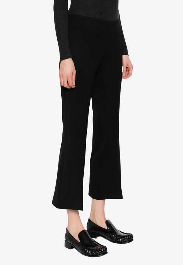 Liliuxy Cropped Flared Wool Pants