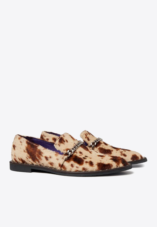 Falabella Animal-Print Loafers