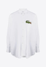 X Lacoste Logo Patch Shirt