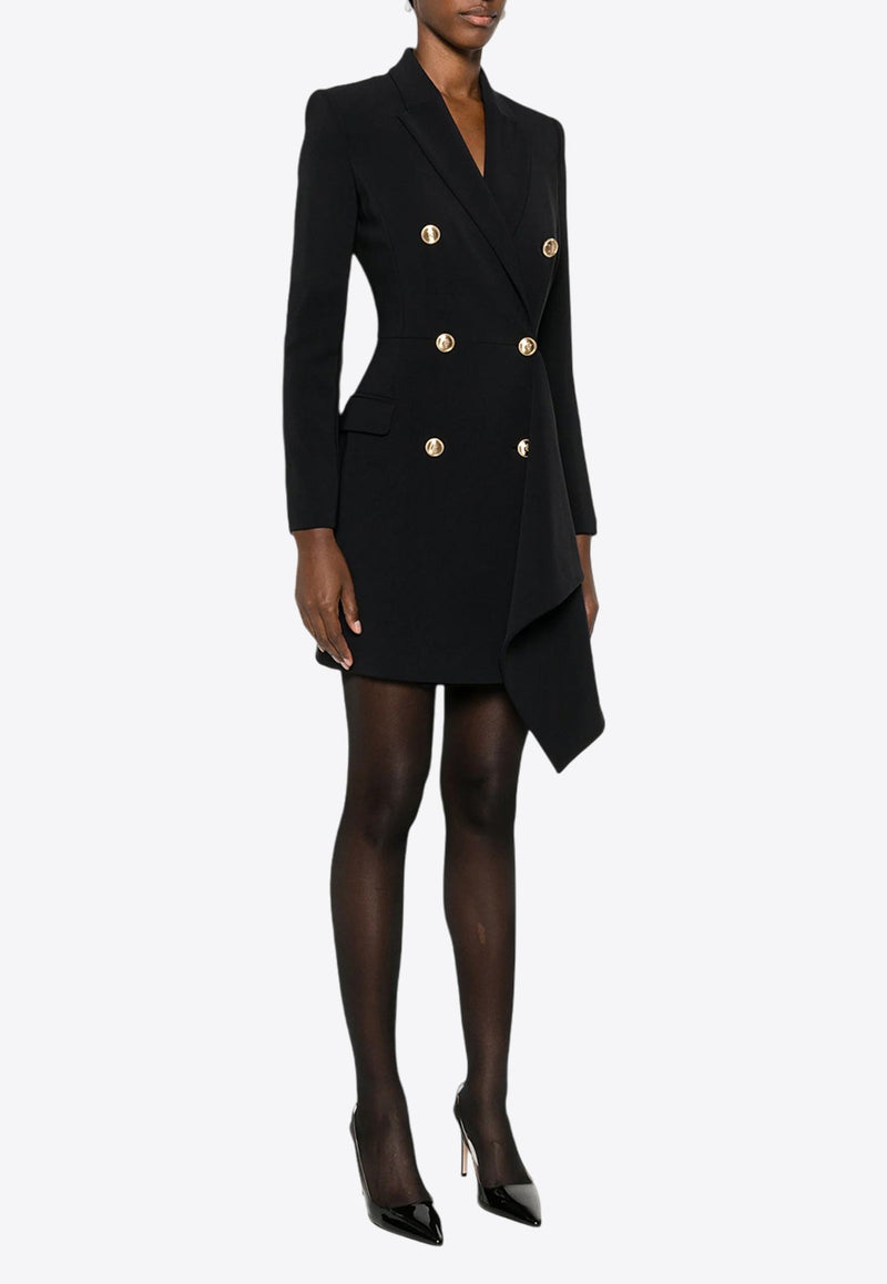 Double-Breasted Mini Blazer Dress