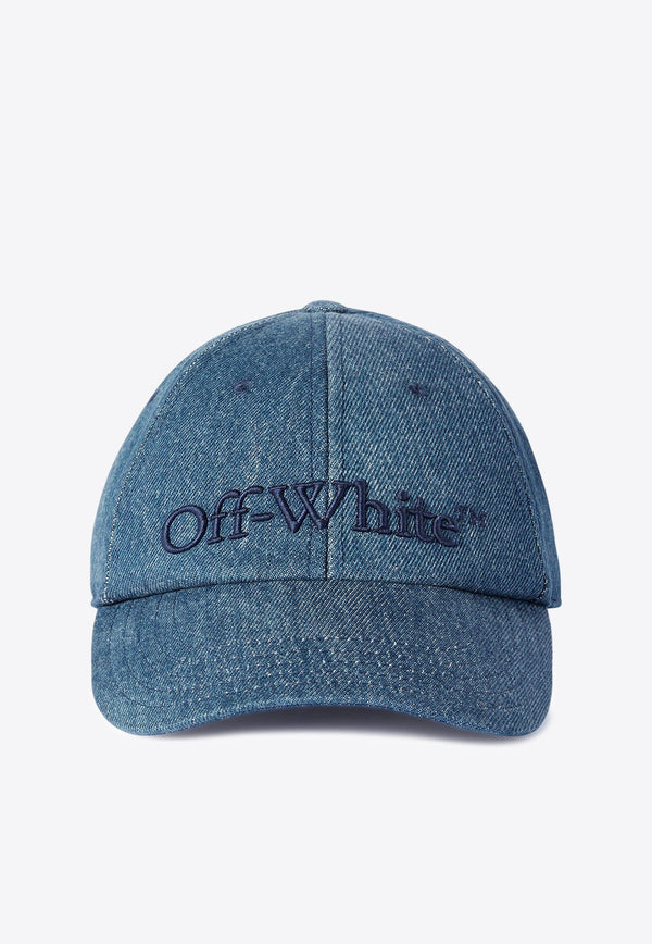 Logo Embroidered Denim Baseball Cap