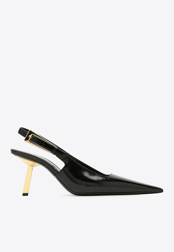 Lee 75 Patent Leather Slingback Pumps