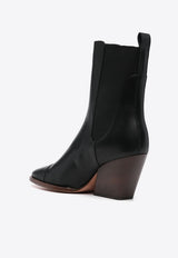 Topaz 75 Calf Leather Ankle Boots