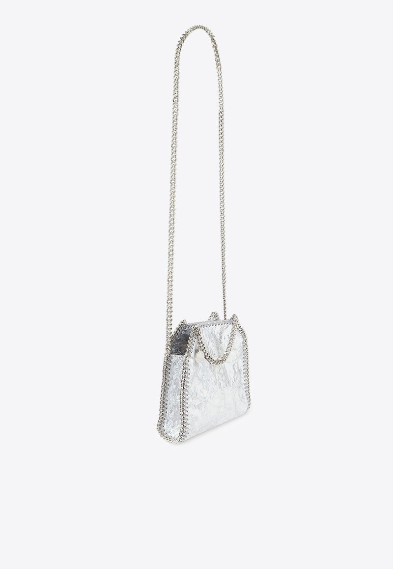 Tiny Falabella Logo-Charm Tote Bag