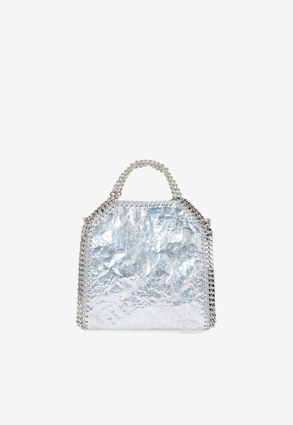 Tiny Falabella Logo-Charm Tote Bag