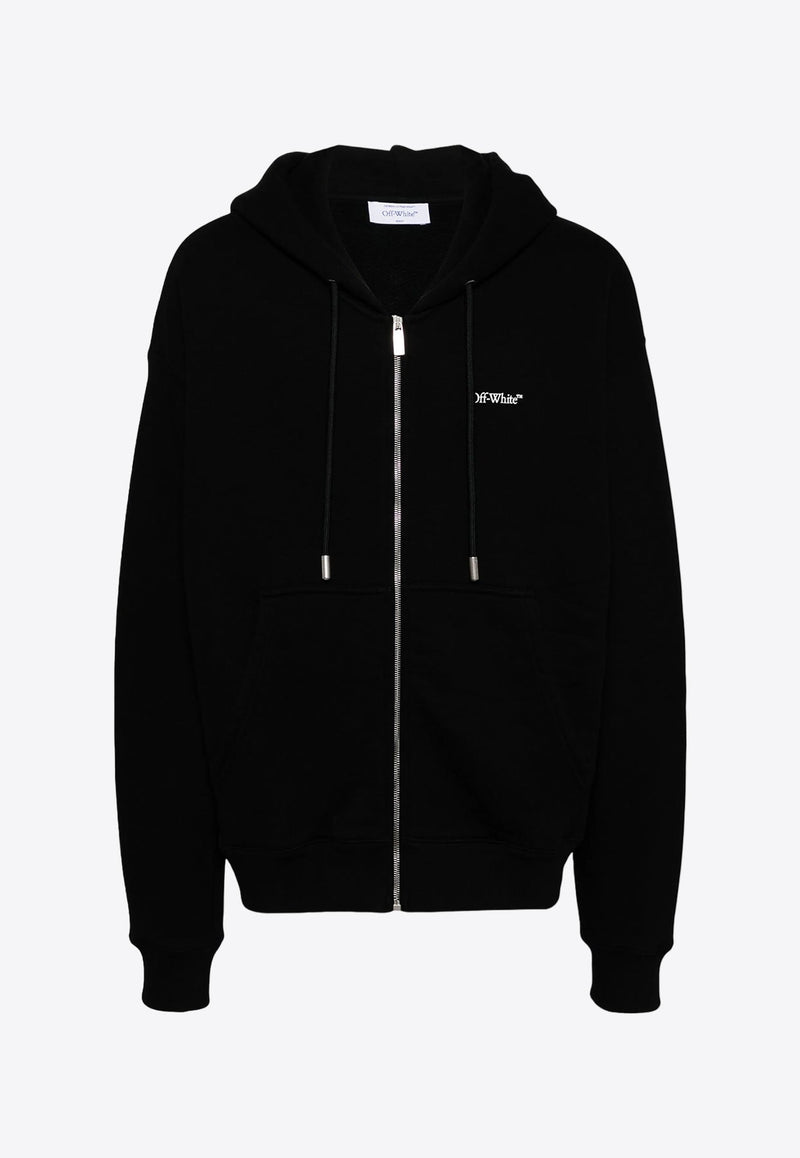 Windy Arrow Zip-Up Hooded Sweatshirt