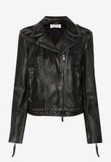 Maverick Short Leather Jacket