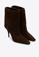 Niki 85 Suede Folded Boots