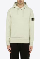 Logo-Patch Hooded Sweatshirt