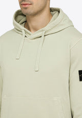 Logo-Patch Hooded Sweatshirt