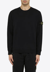 Logo-Patch Pullover Sweatshirt