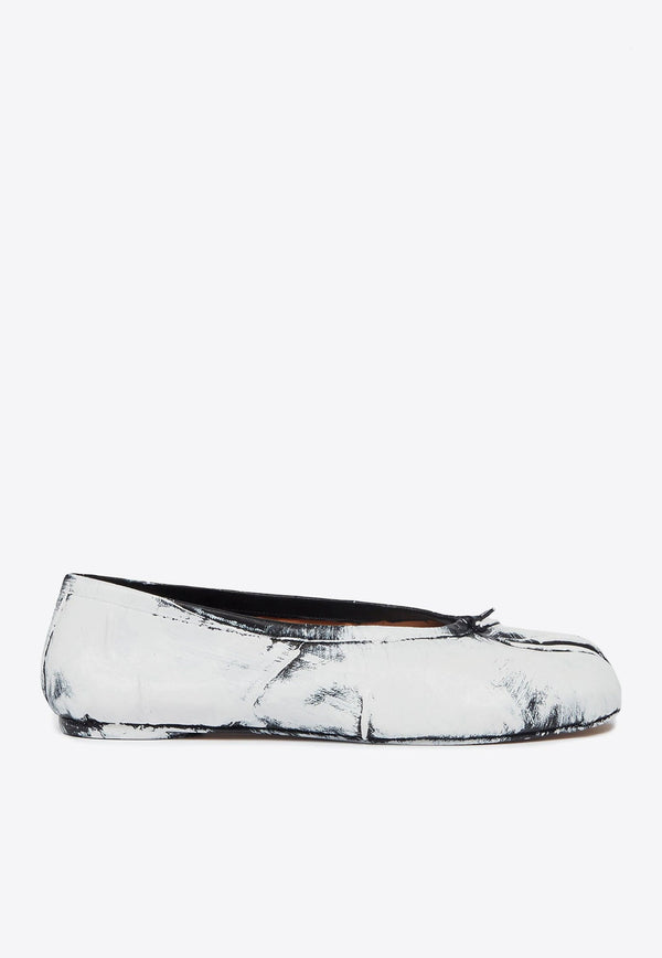 Tabi Leather Ballet Flats