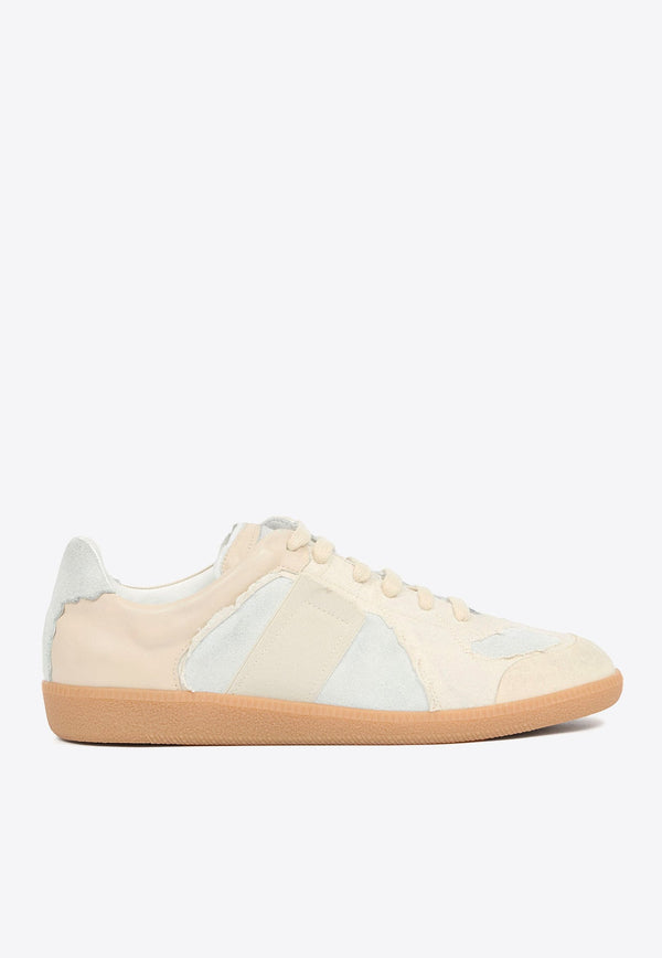 Replica Inside Out Leather Sneakers