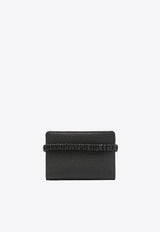 Logo Plaque Matelassé-Effect Wallet