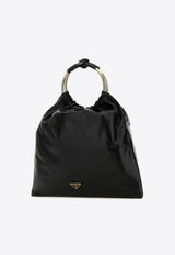 Nappa Leather Top Handle Bag