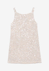 Galassia Sequin-Embellished Mini Dress